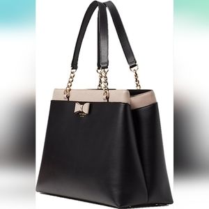 Kate Spade black and pink tote
